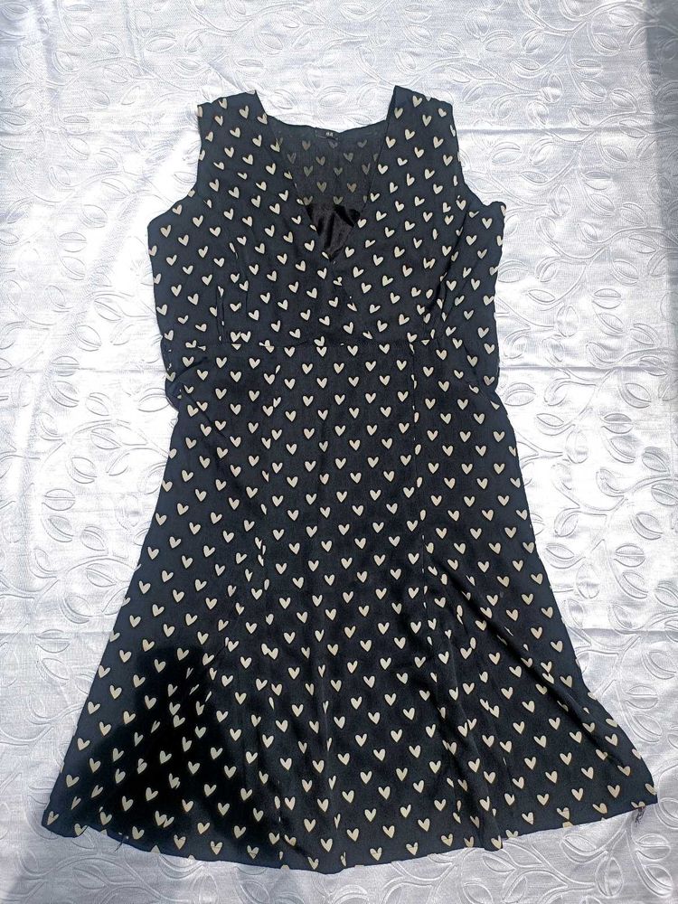 Heart Print dress 🖤