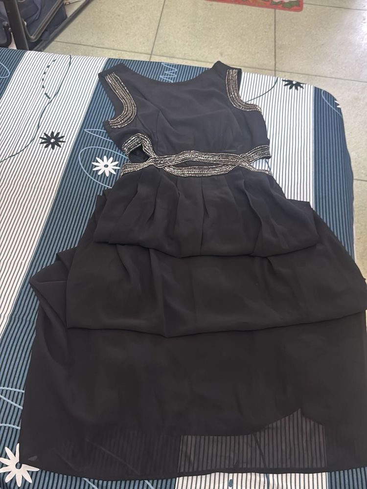 Elegant Black Party Dress