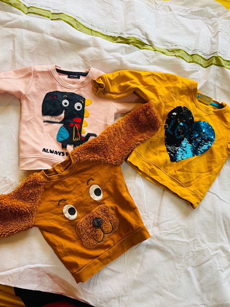 Baby/Toddler Sweatshirt Bundle