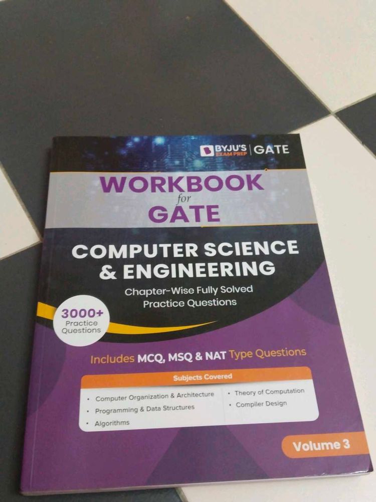 Gate exam work book