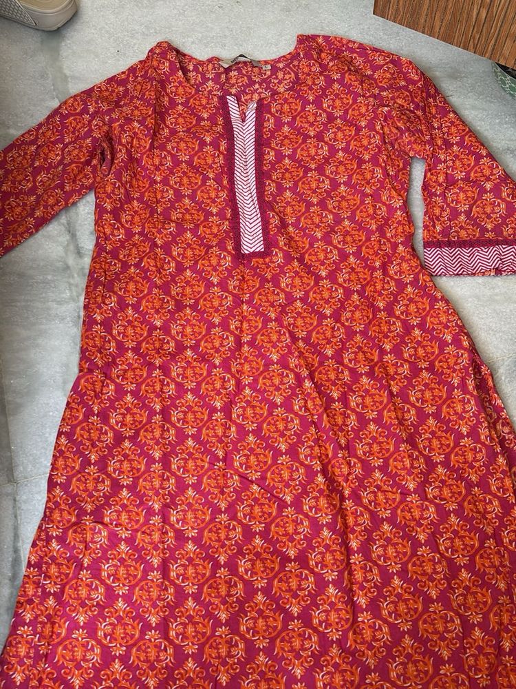 Elegant Printed Kurta
