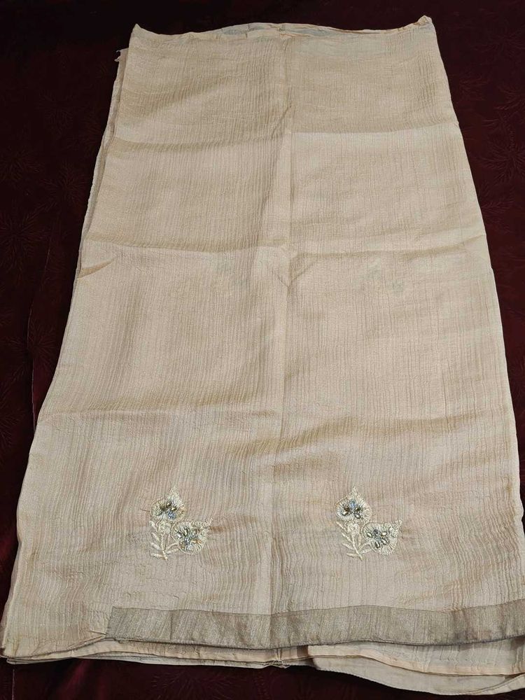 Elegant Embroidered Saree