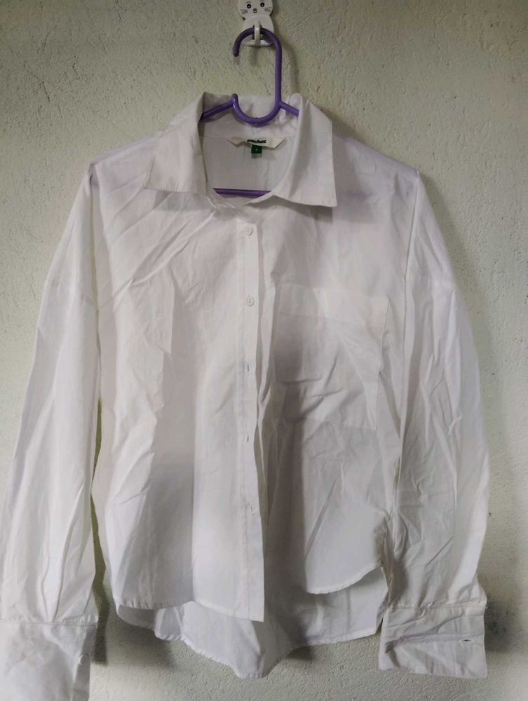White High Low Shirt