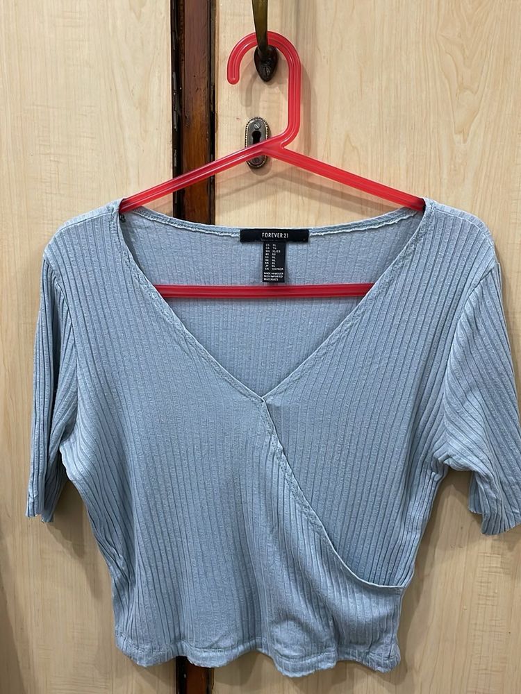 It’s A Grey Crop Top
