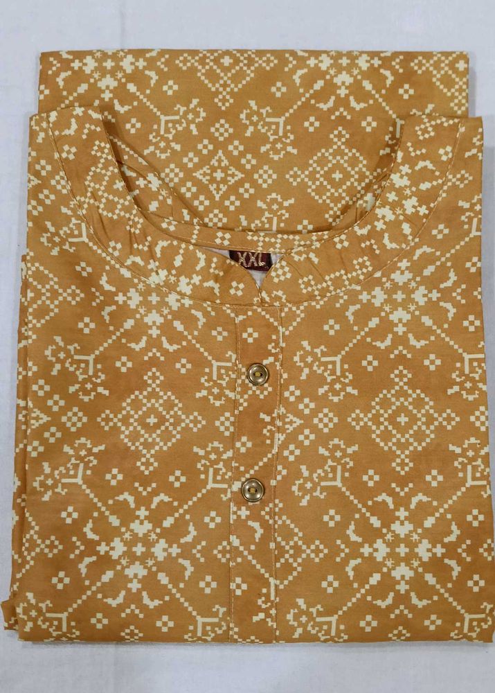 Daily Wear Golden Kurti