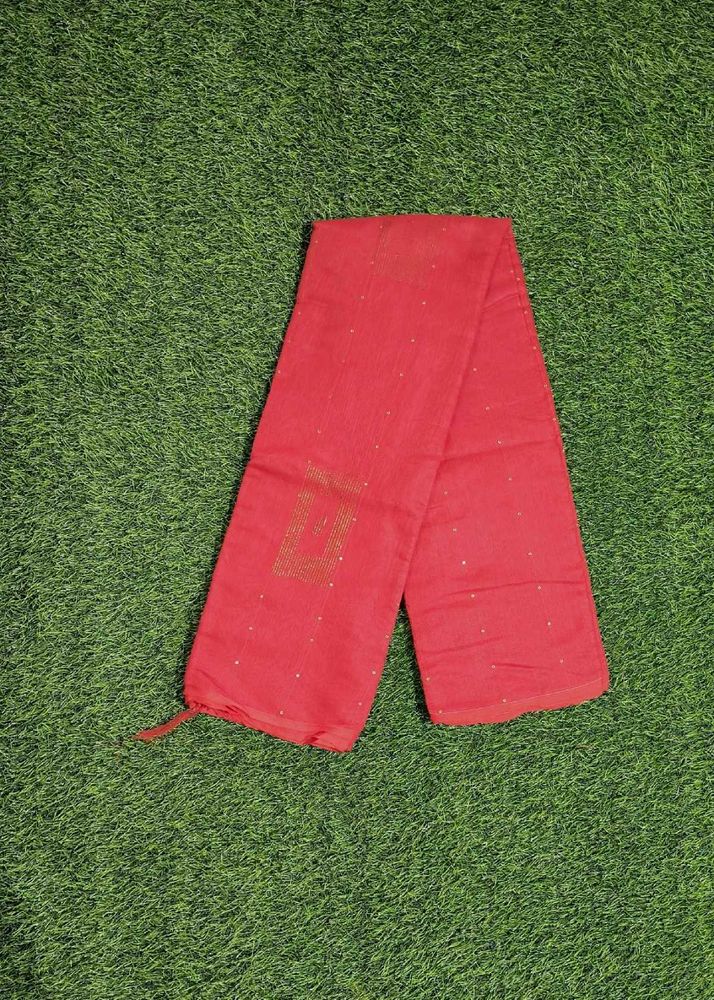 Sequence Handloom Saree - Red