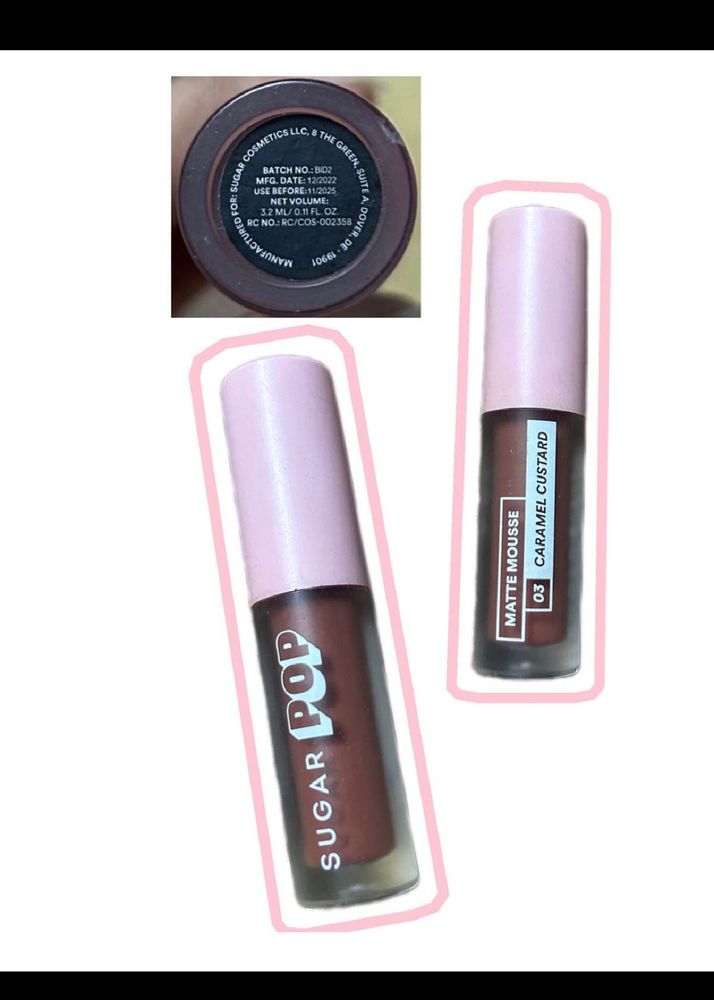 SUGAR POP MATTE MOUSSE LIPSTICK
