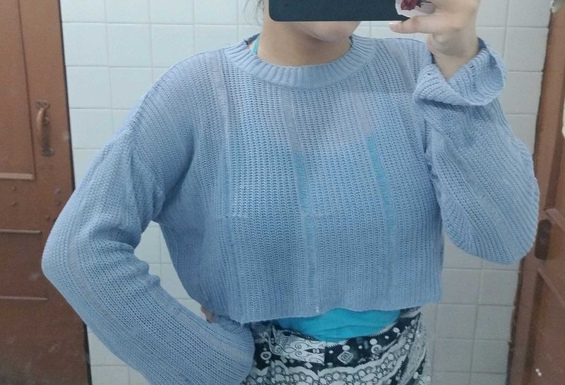 Cropped crochet Top