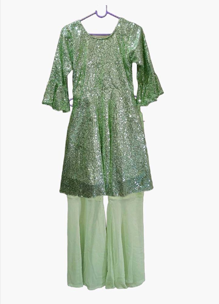 Sparkling Green Kurta Set