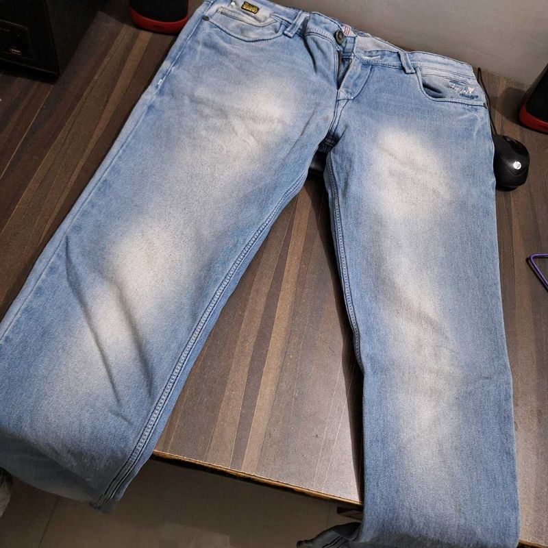 Fog Blue Jeans For Men