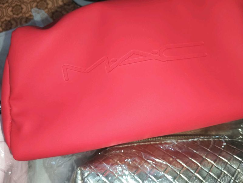 Mac Red Pouch