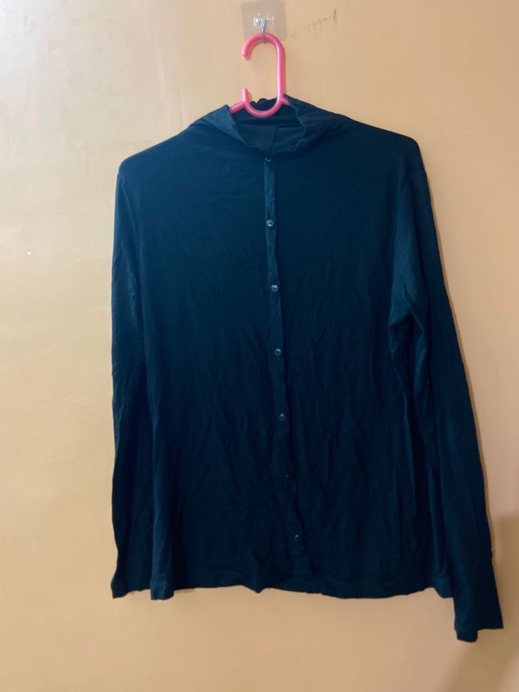 Black Turtle Neck Top Size- S/M