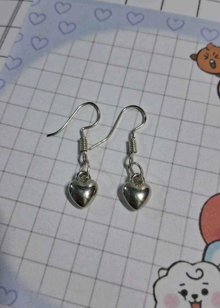 Heart Drop Earrings