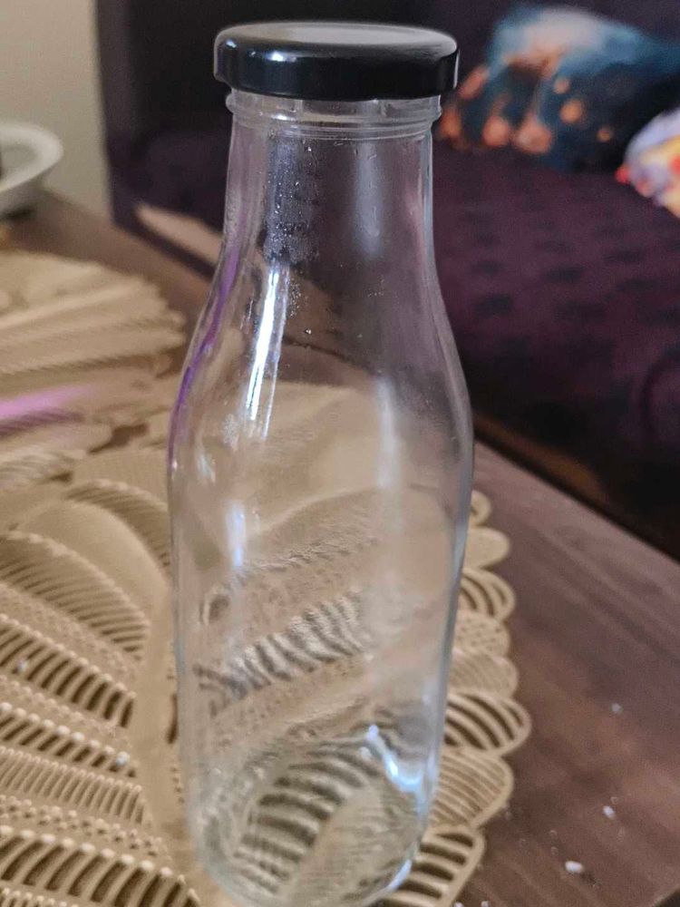 Reusable Glass Water Bottle