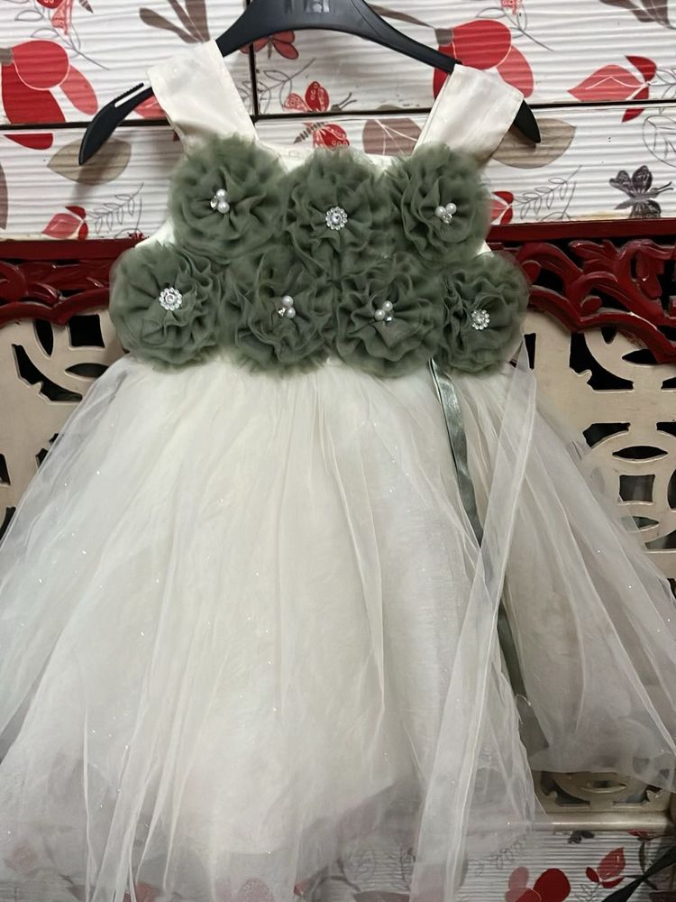 Bday Frock 1-3 Yr
