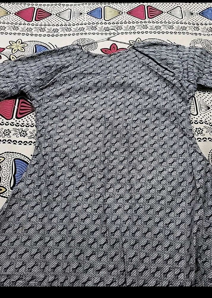 Patterned Casual Dress