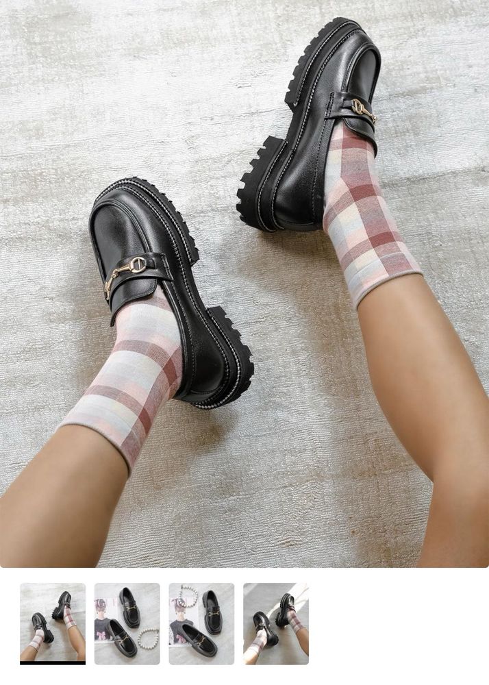 LITTLEBOX Black Chunky Loafers