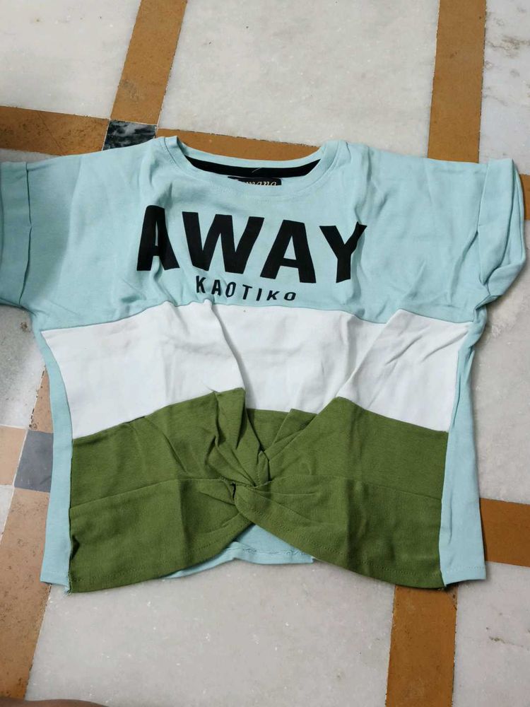 Stylish Color Block T-shirt