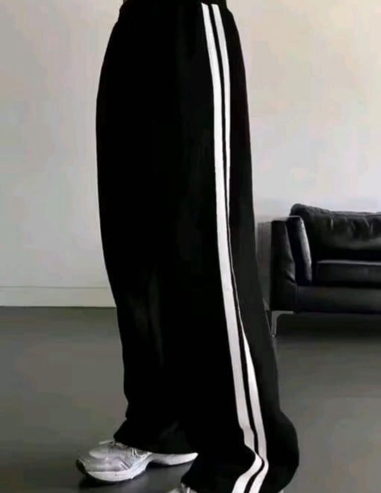 Black Track Pants
