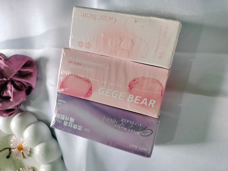 Gege Bear Exclusive Lip Glaze Stock