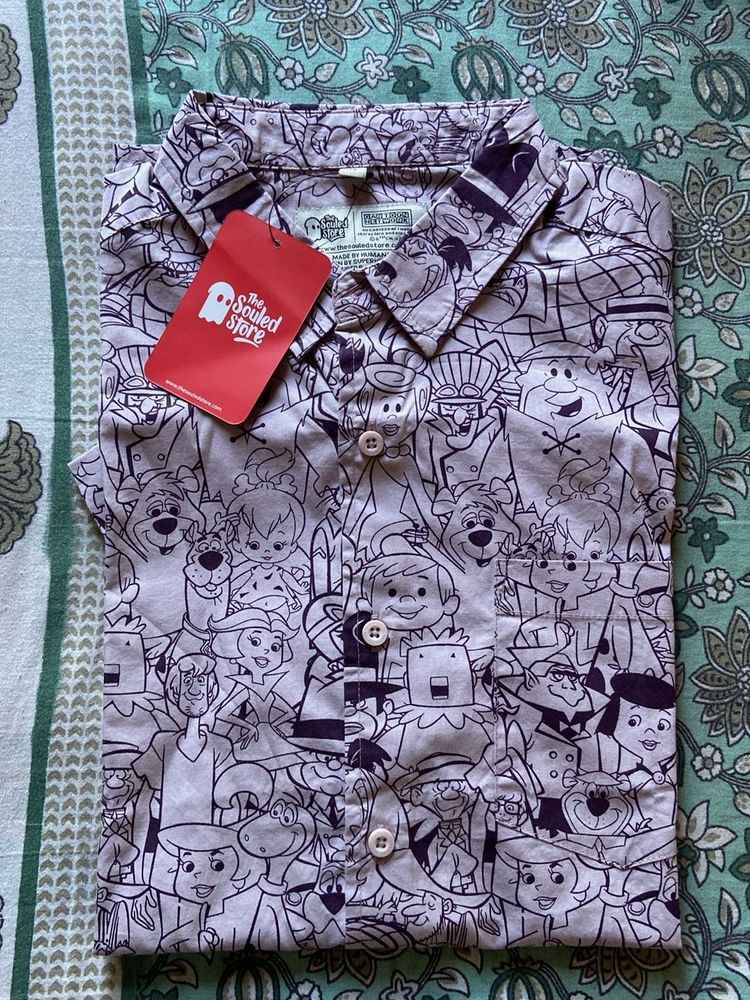 Souled Store Cartoon Network Print Shirt