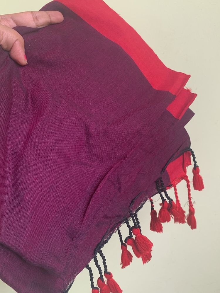 Cotton Saree New With T