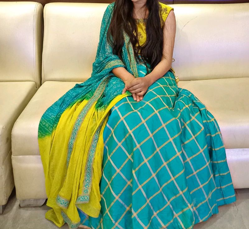 Beautiful Silk Lahenga