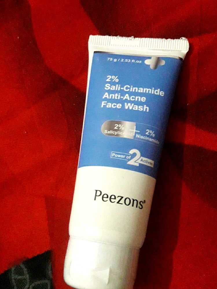 Peezons Salicylic Acid Face Wash