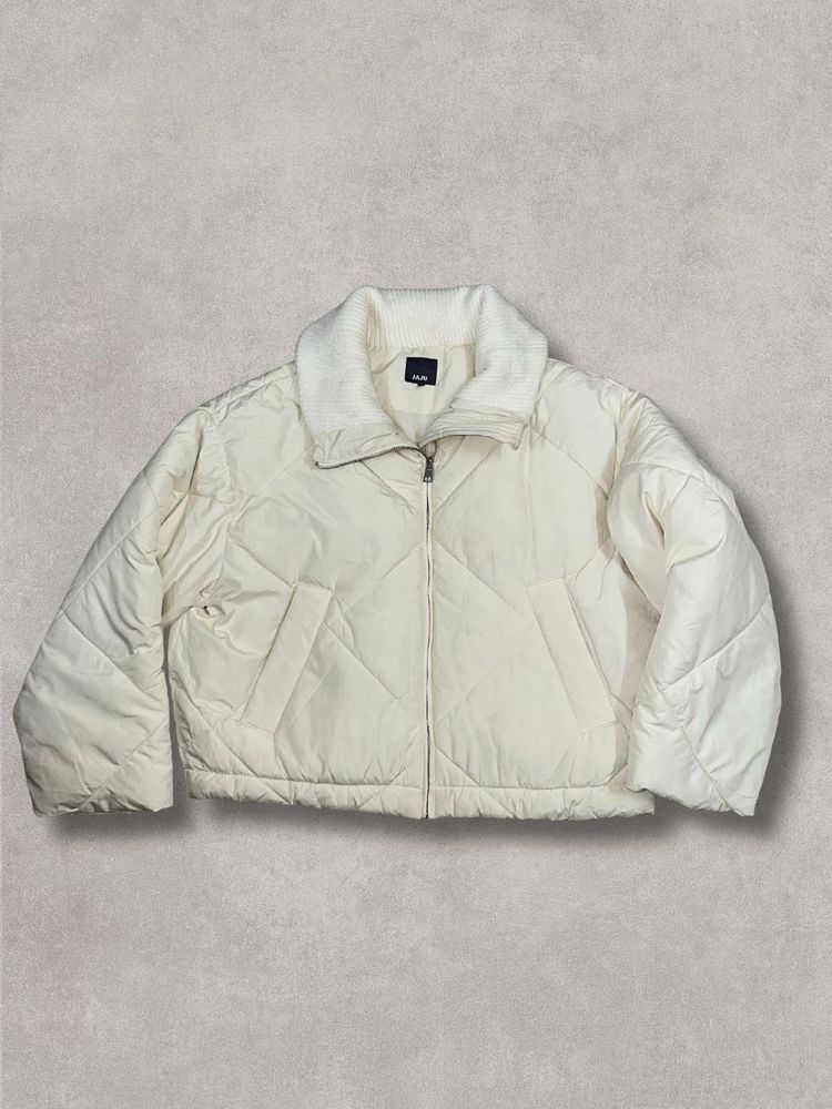 Cream Puffer Jacket