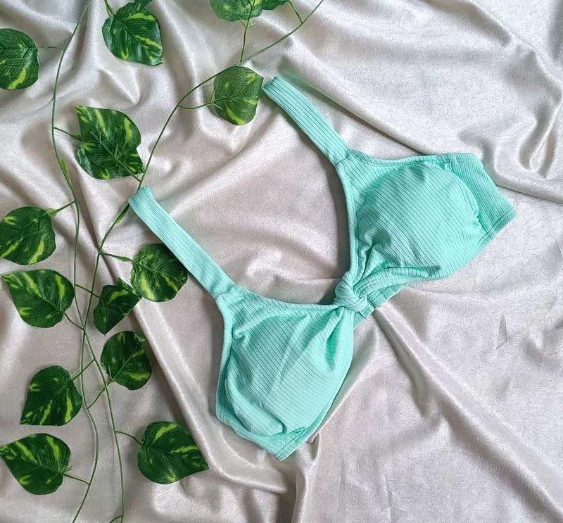 Mint Green Bikini Top
