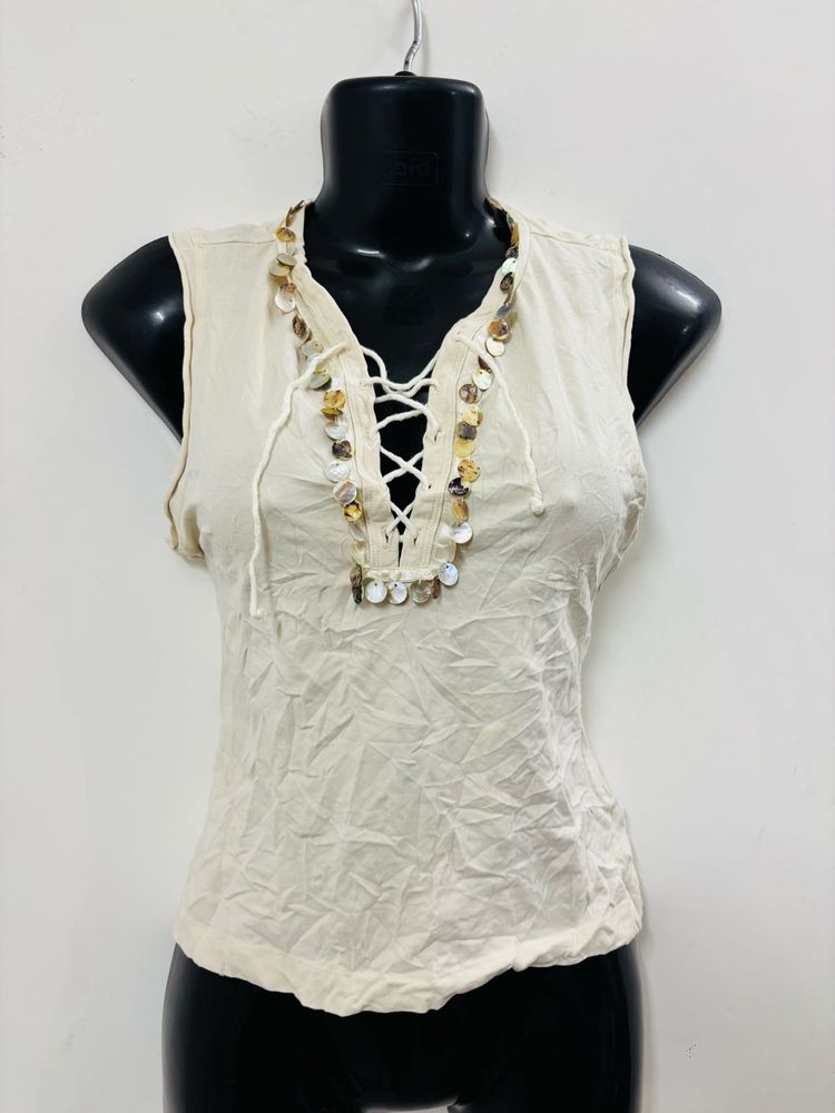 Boho Chic Sleeveless Top
