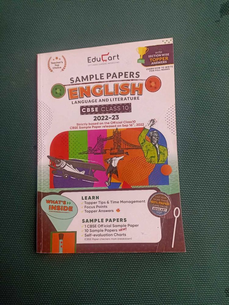 Sample Papers Class 10 Educart