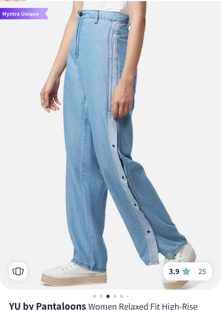 Pantaloons Relaxed High Rise Jeans