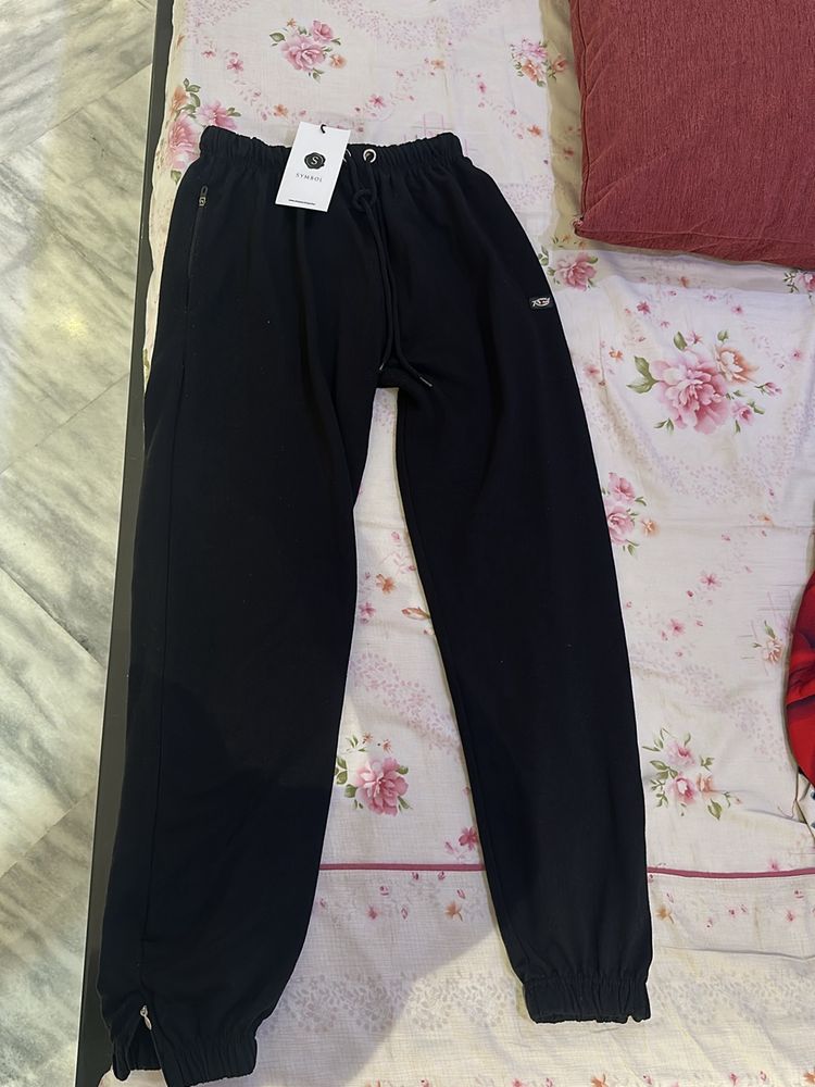 Black symbol joggers With Tag