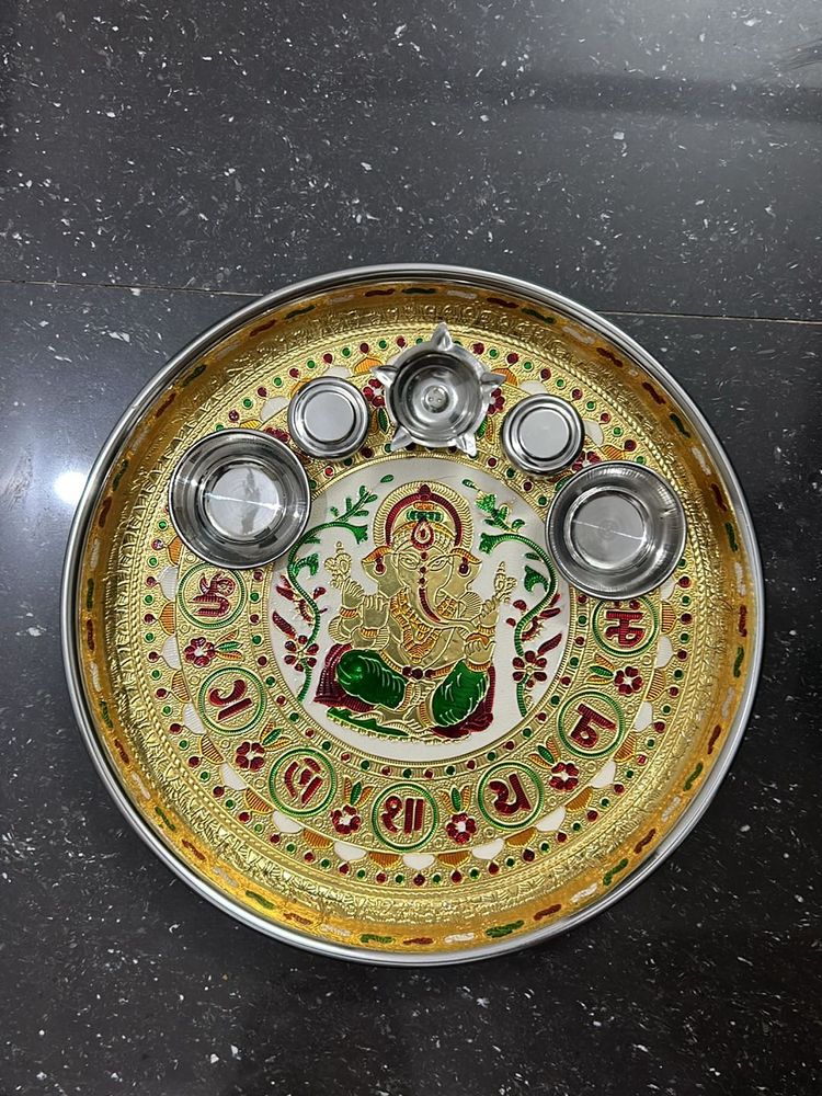BRAND NEW POOJA THALI