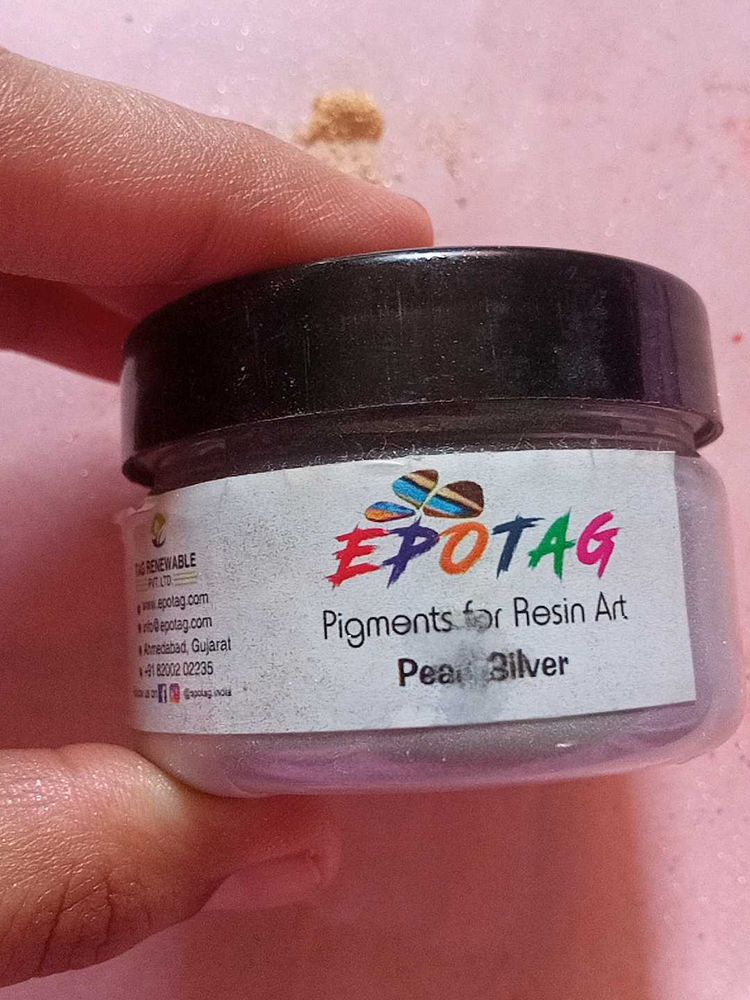 EPOTAG Pearl Silver Pigment