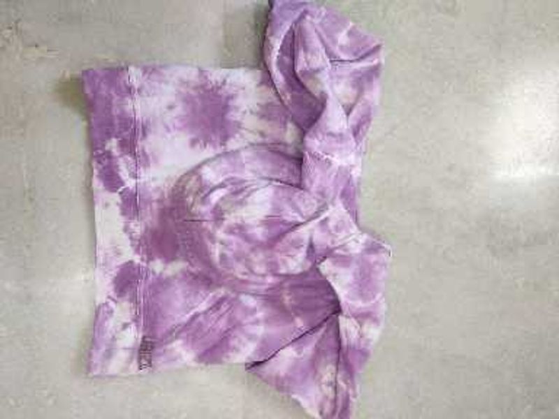 Branded New Purple Tie-Dye Hoodie