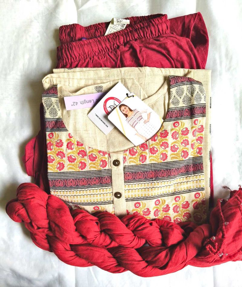Prakriti/Srishti/Max , Beautiful Curated Kurta Set