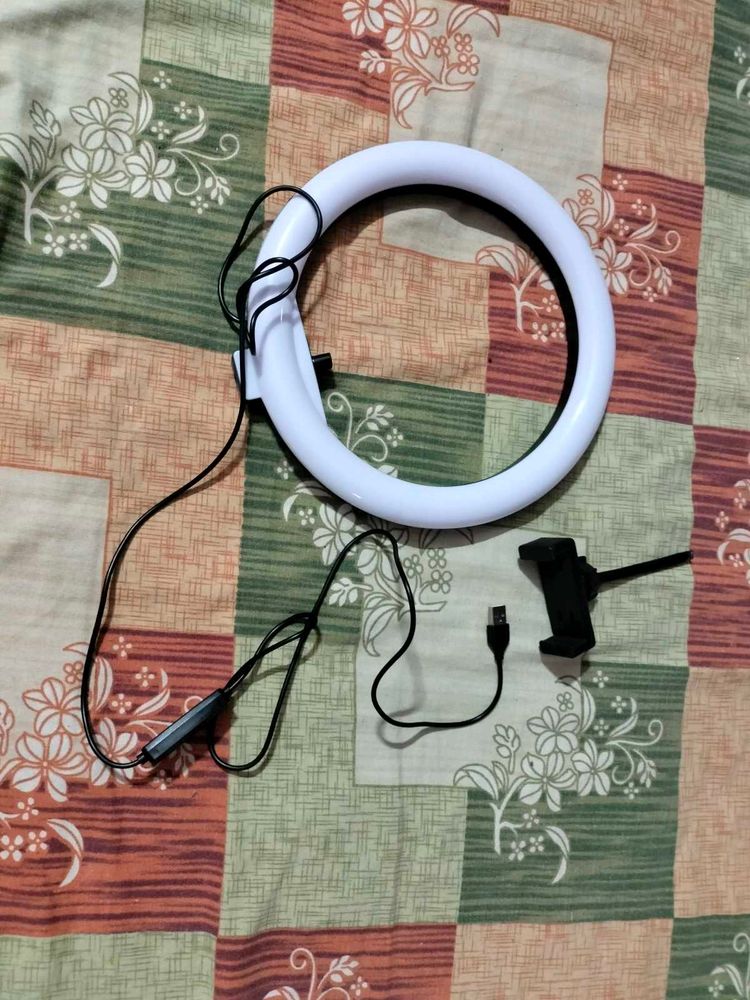 Ring Light with Phone Holder