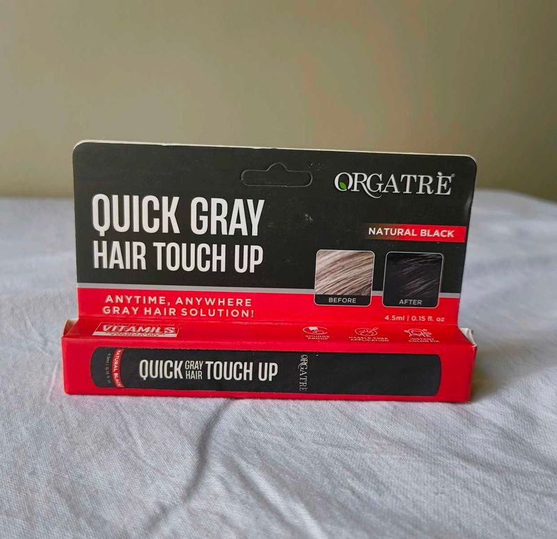 Brand New Orgatre Quick Grey Hair Touch Up Stick