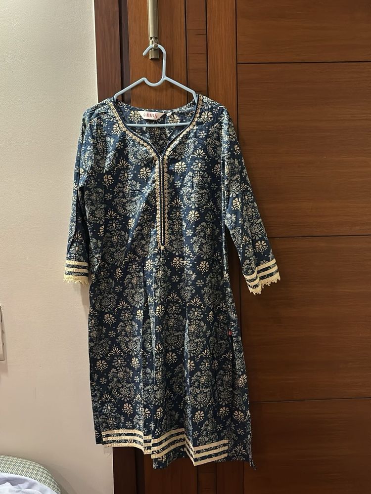 Floral Print Kurta