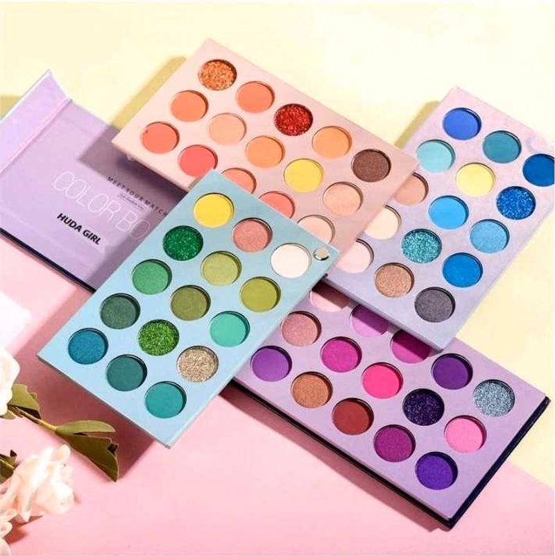 60 Colours Of Beauty Glazed Eyeshadow Palette