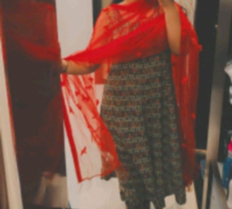 kurti with dupatta for women