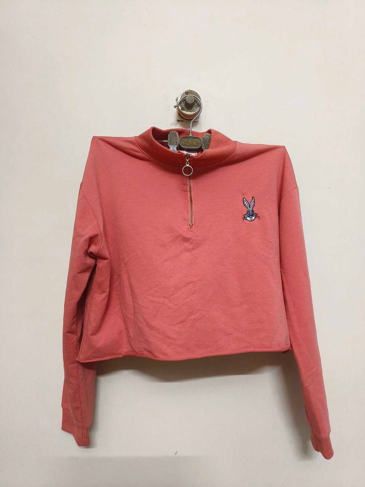 Orangish Sweatshirt Size:M