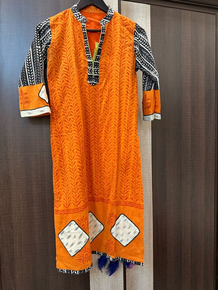 Rich Orange Chudhithar