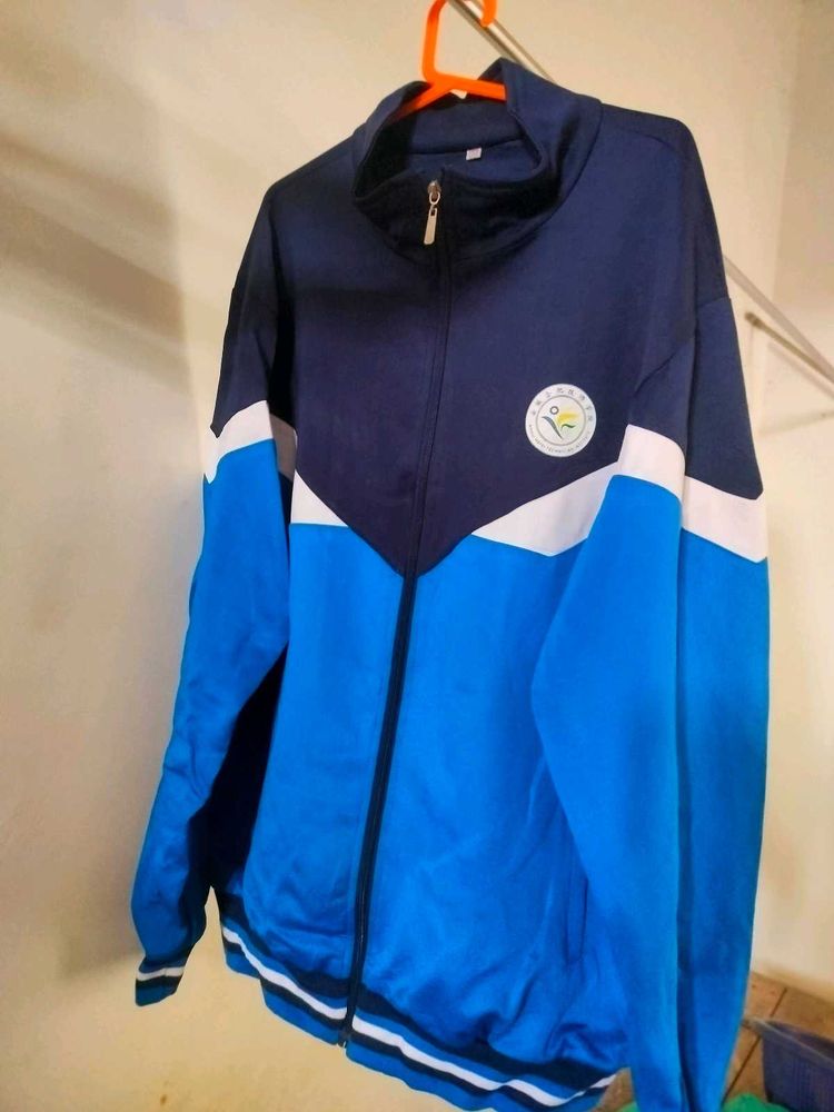 Stylish Blue Track Jacket