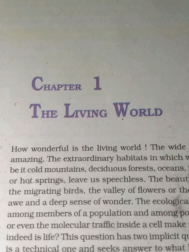 Class 11 Bio Handwritten Notes