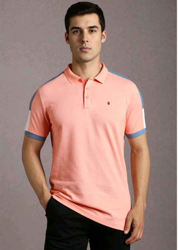 LP Peach Polo Shirt