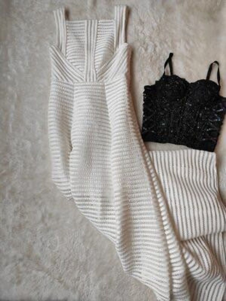 soft white dress