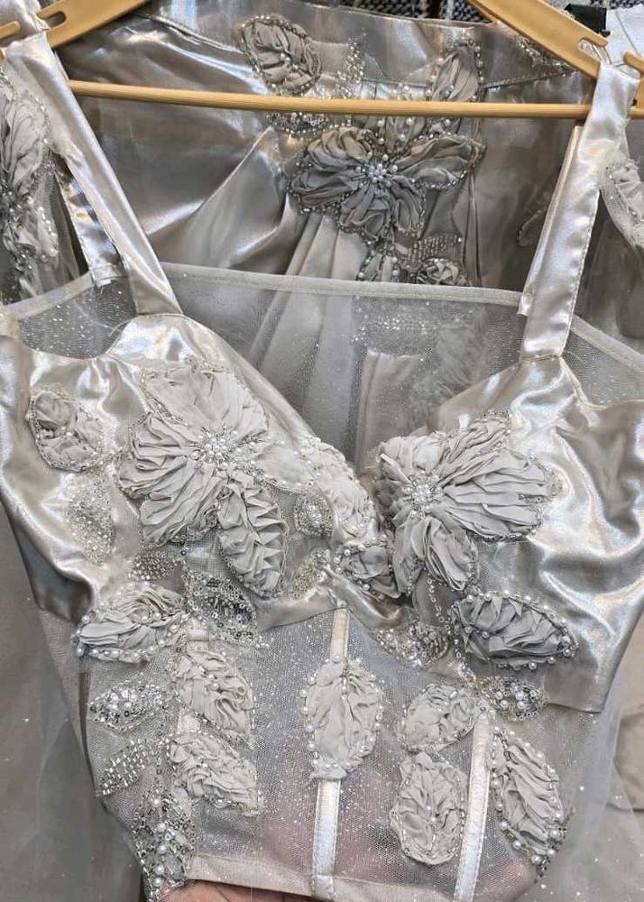 Indowestern crop top